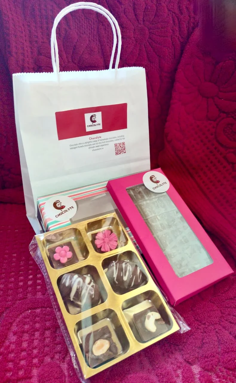 Chocolyte chocolate gift boxes and packaging